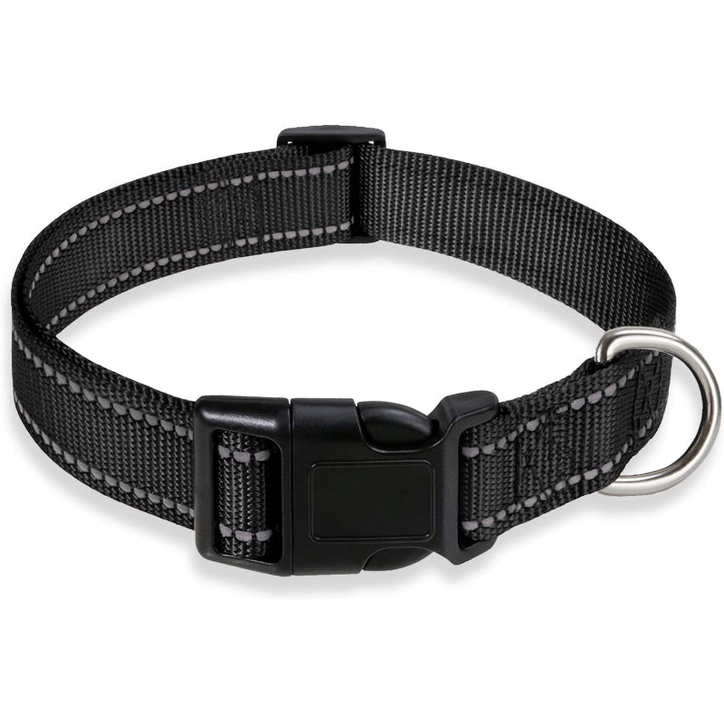 Adjustable Reflective Nylon Dog Collar