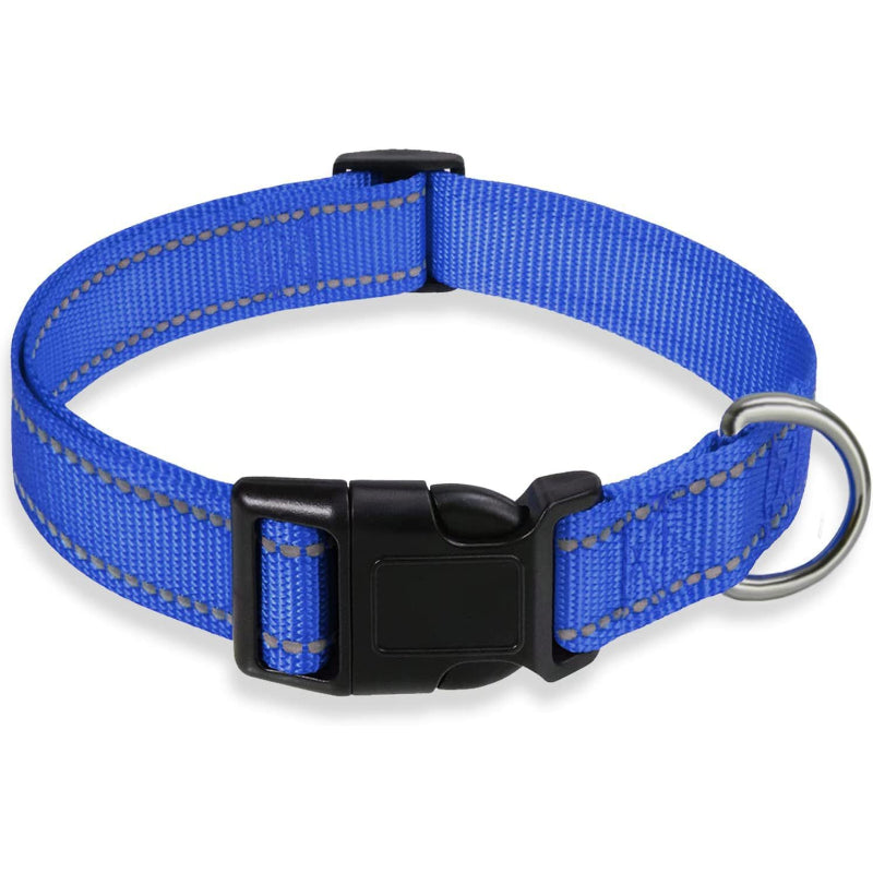 Adjustable Reflective Nylon Dog Collar
