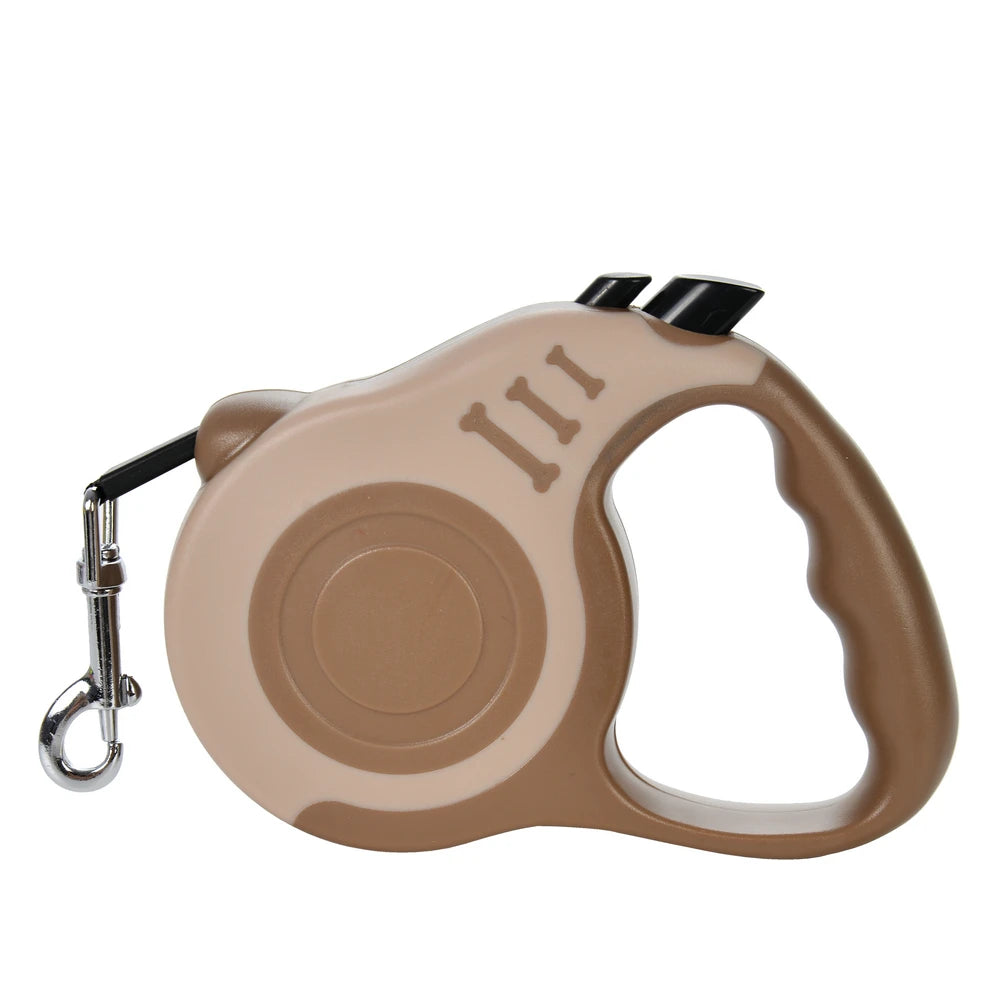 Automatic Retractable Dog Leash With Telescopic Pet Tape