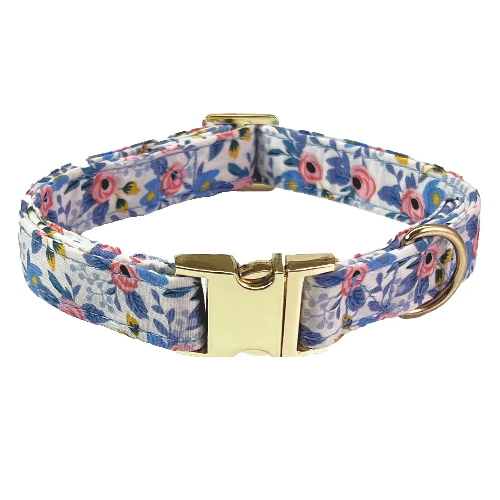 Personalized Dog Collar With Engraved Metal Buckle