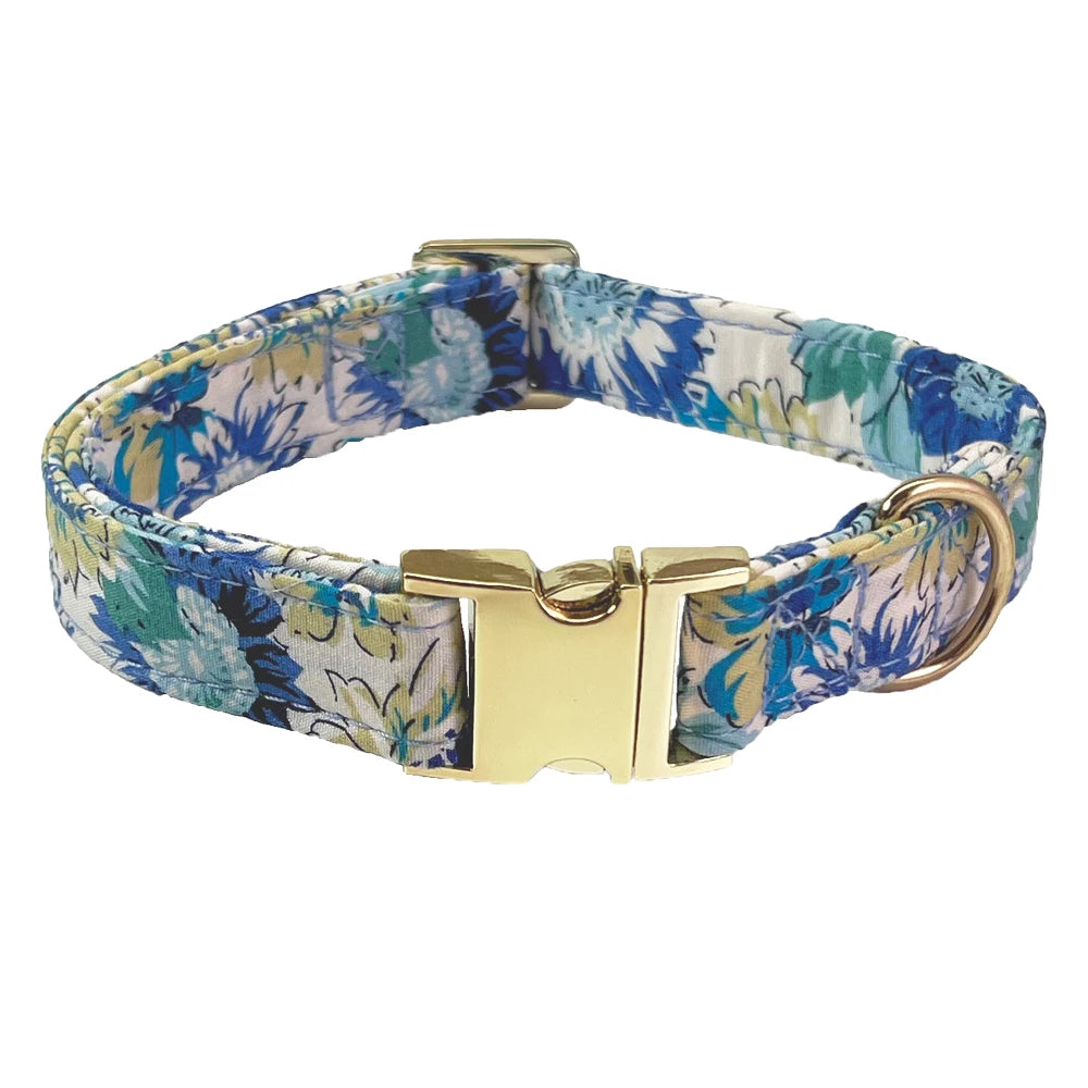 Personalized Dog Collar With Engraved Metal Buckle