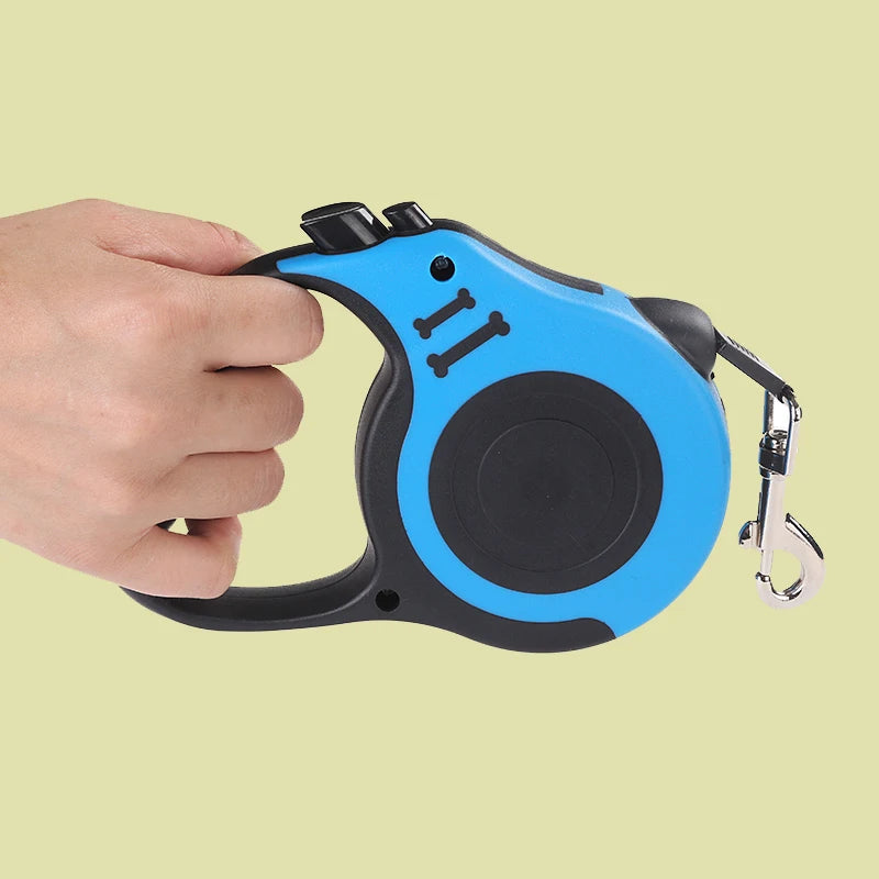 Automatic Retractable Dog Leash With Telescopic Pet Tape