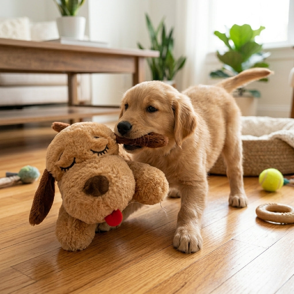 Soft Puppy Style Plush Dog Toy