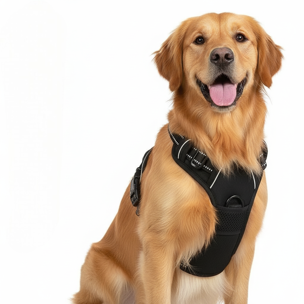 Adjustable Dog Harness and Collar Set