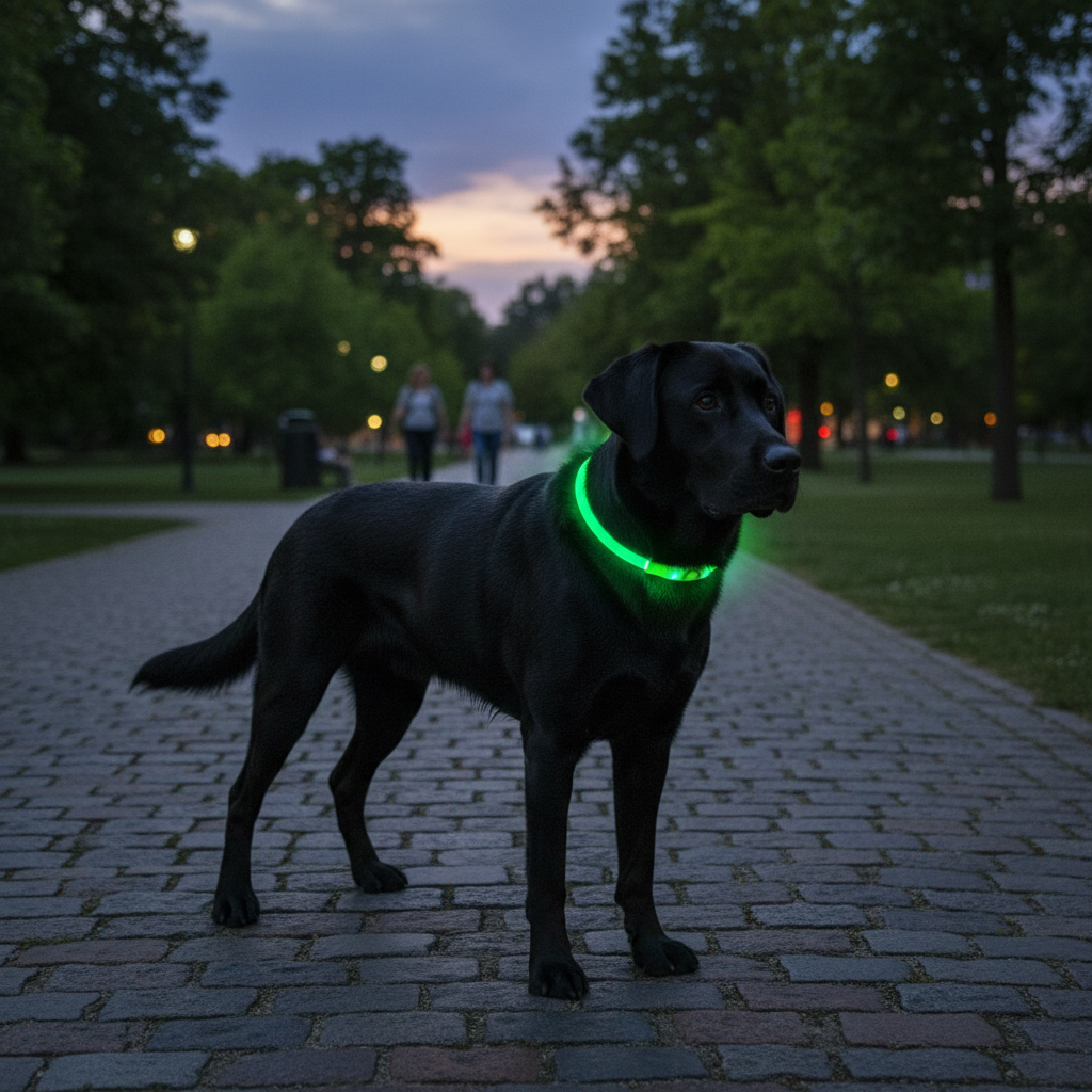 USB Rechargeable Dog Light Collar