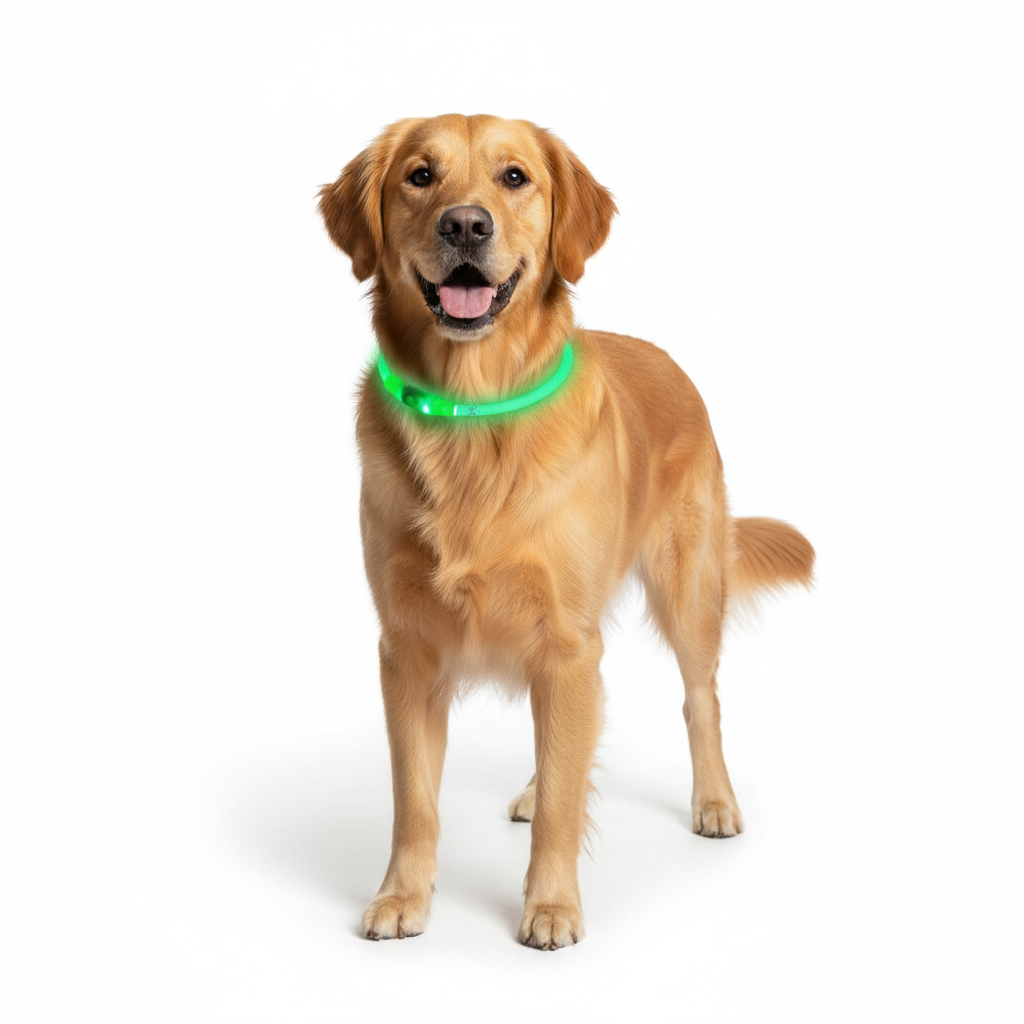 USB Rechargeable Dog Light Collar