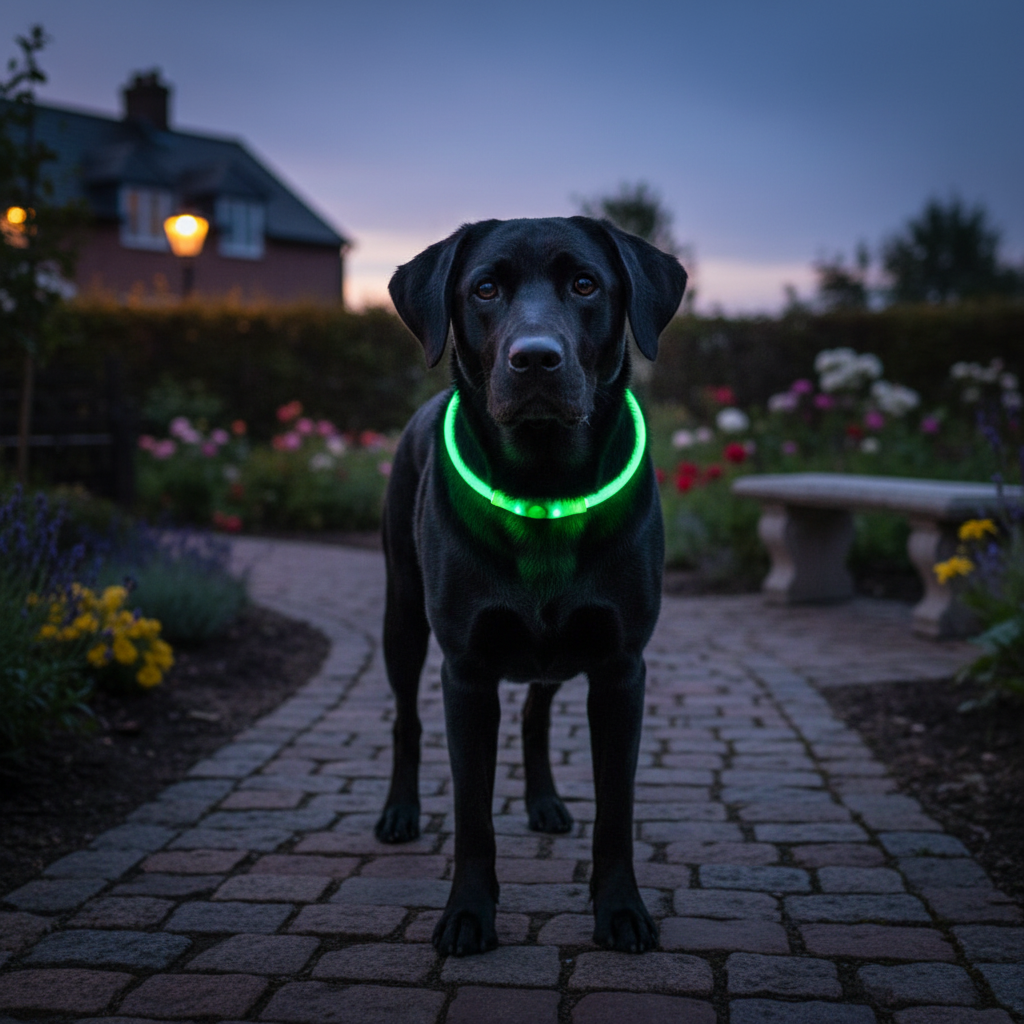 USB Rechargeable Dog Light Collar