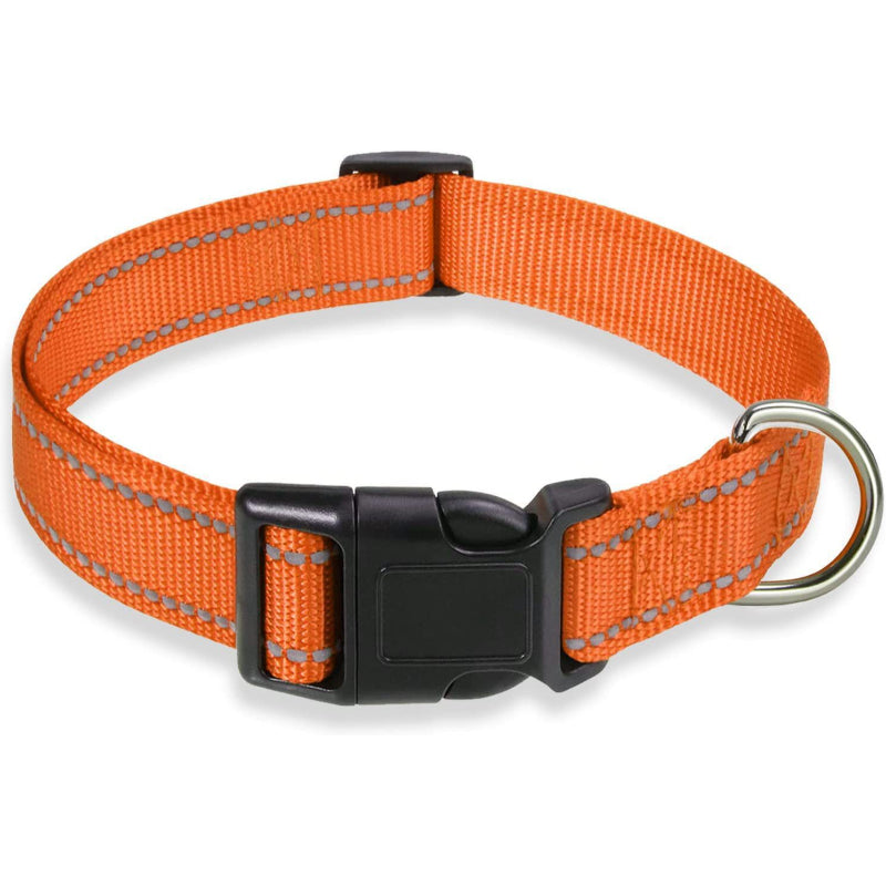 Adjustable Reflective Nylon Dog Collar