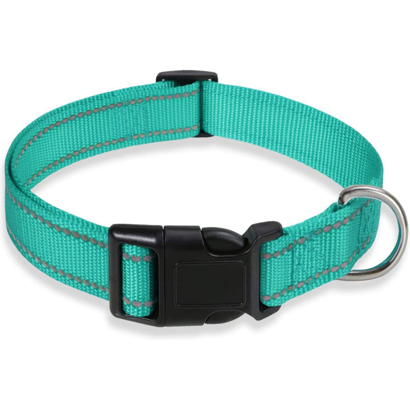 Adjustable Reflective Nylon Dog Collar